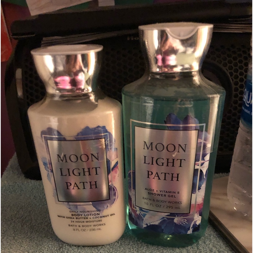 NWT Bath & Body Works  Moonlight Path 2 Piece Bundle Shower Gel & Body Lotion
